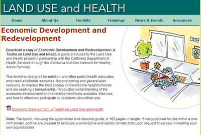 Economic Development and Health Toolkit