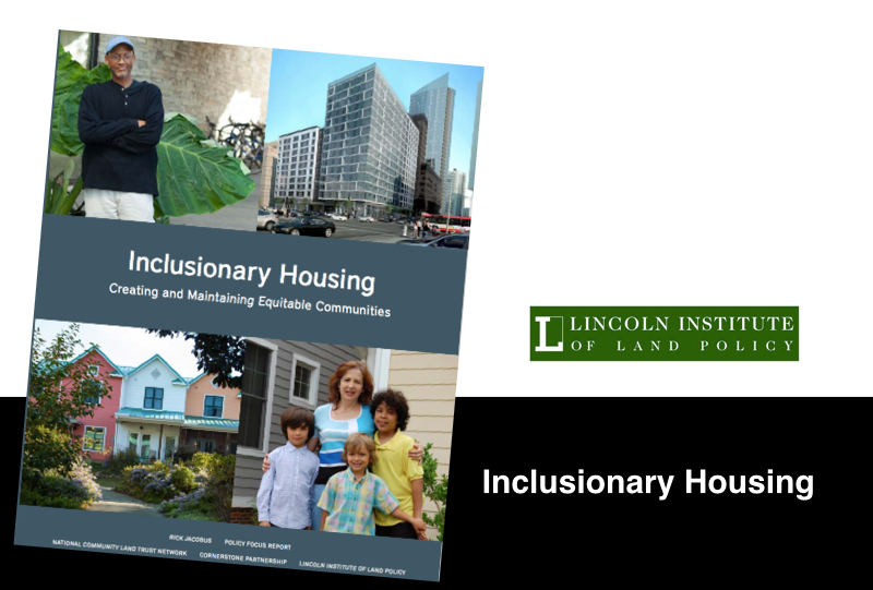 Inclusionary Housing Book