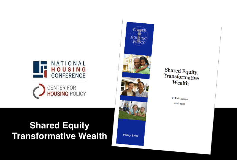 Shared Equity/Transformative Wealth